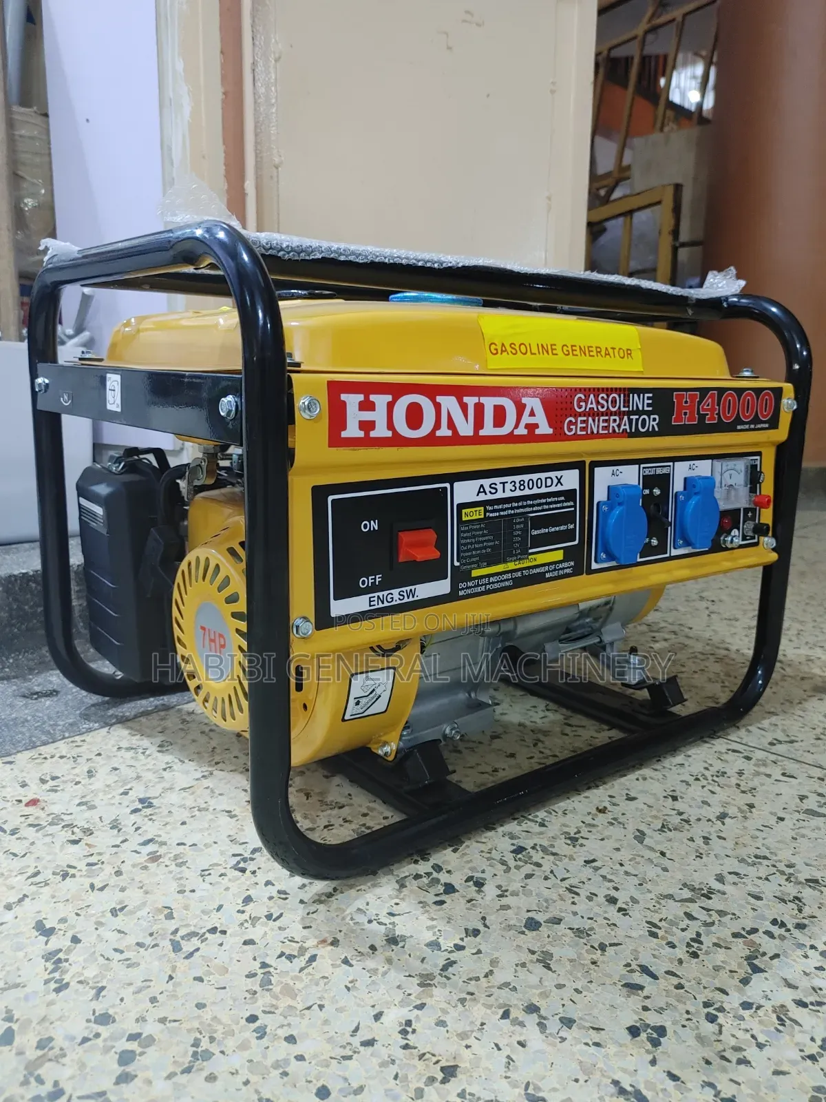 High Quality 4kva Gasoline/Petrol Honda Generator