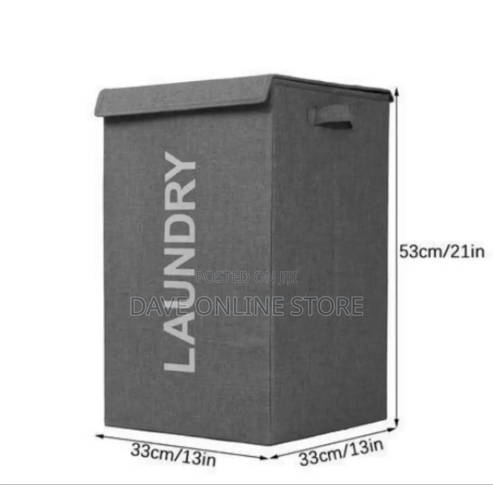 Modern Collapsible Laundry Hamper With Integrated Lid