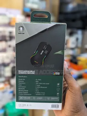 Green Lion Rechargeable Gaming Mouse