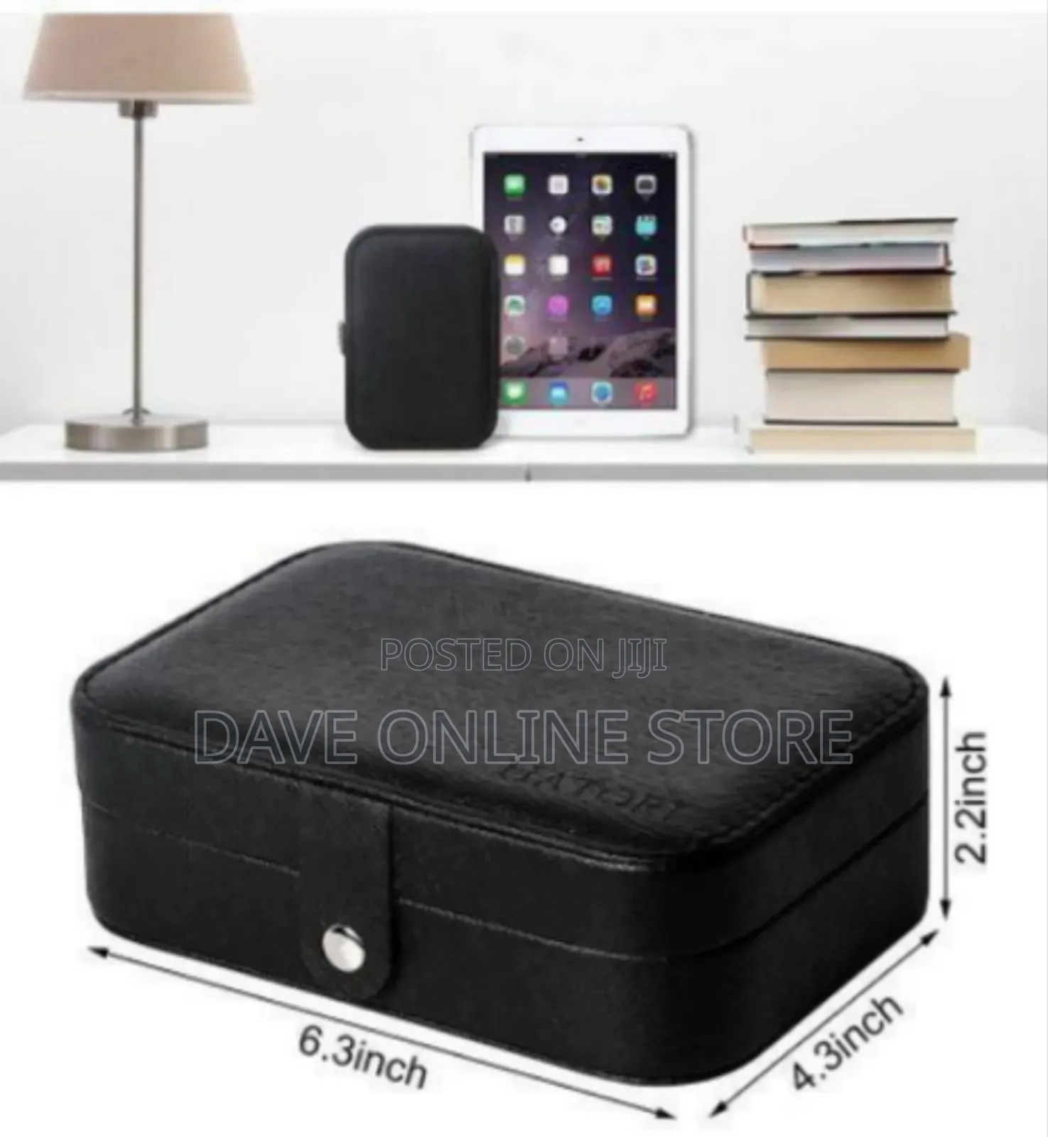 Portable Travel Jewelry Box - Multicolor