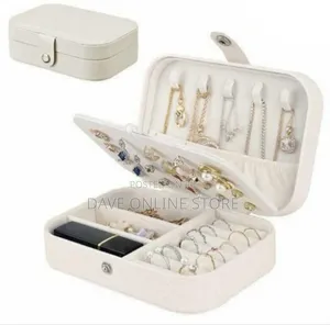 Portable Travel Jewelry Box - Multicolor