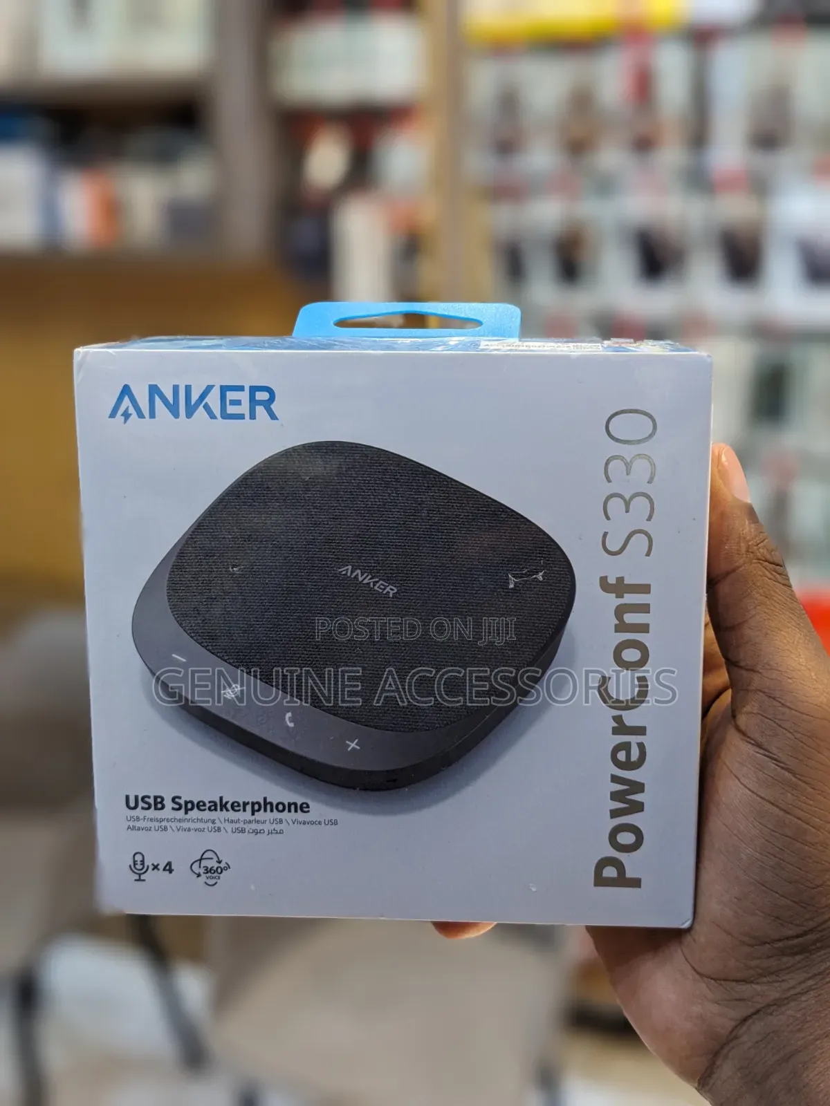 Anker Power Conf S330 Usb Speakerphone Conference Microphone