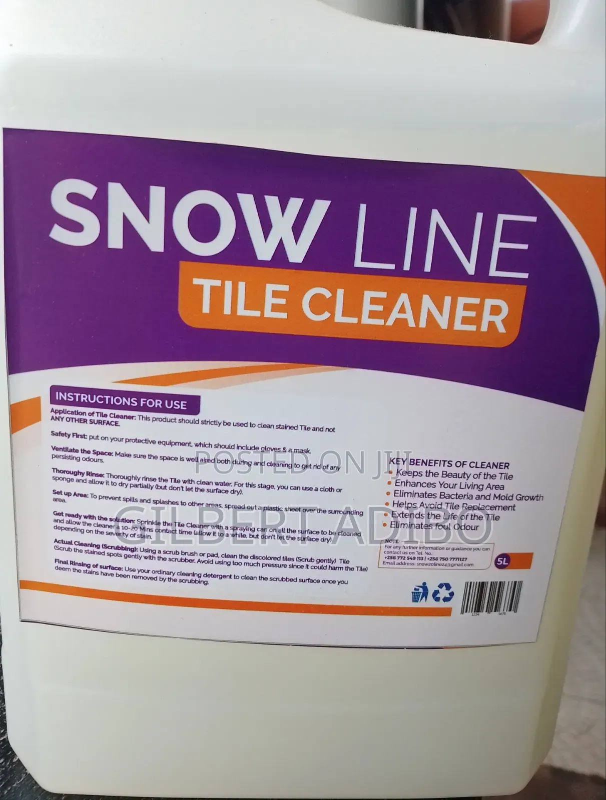 Snowline Tile Cleaner
