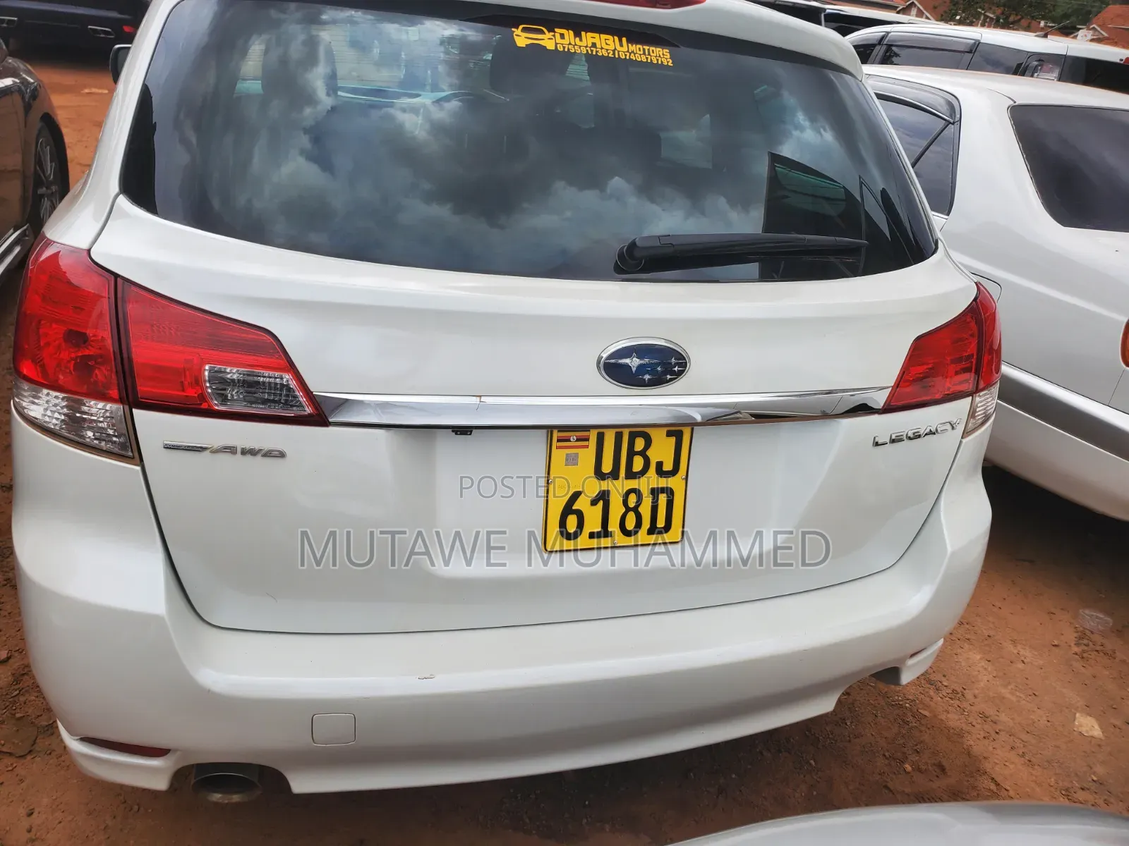 Subaru Legacy 2010 White