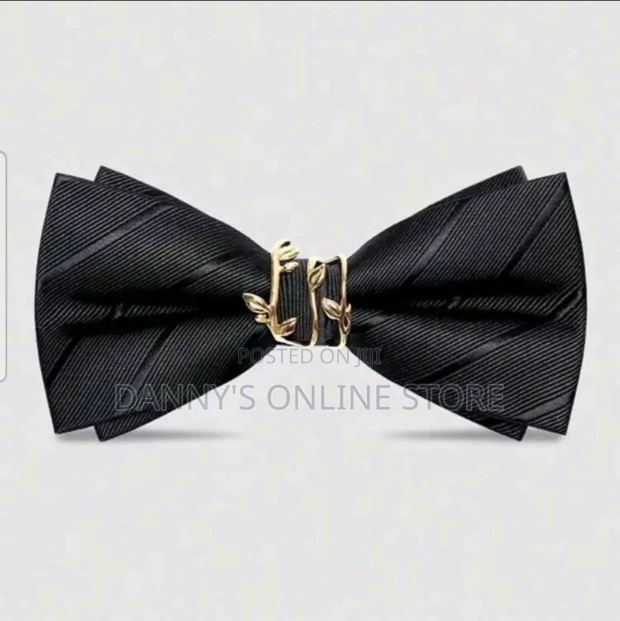 Fashionable Men Metal Branch Shaped Bow Tie, Perfect for Groom.