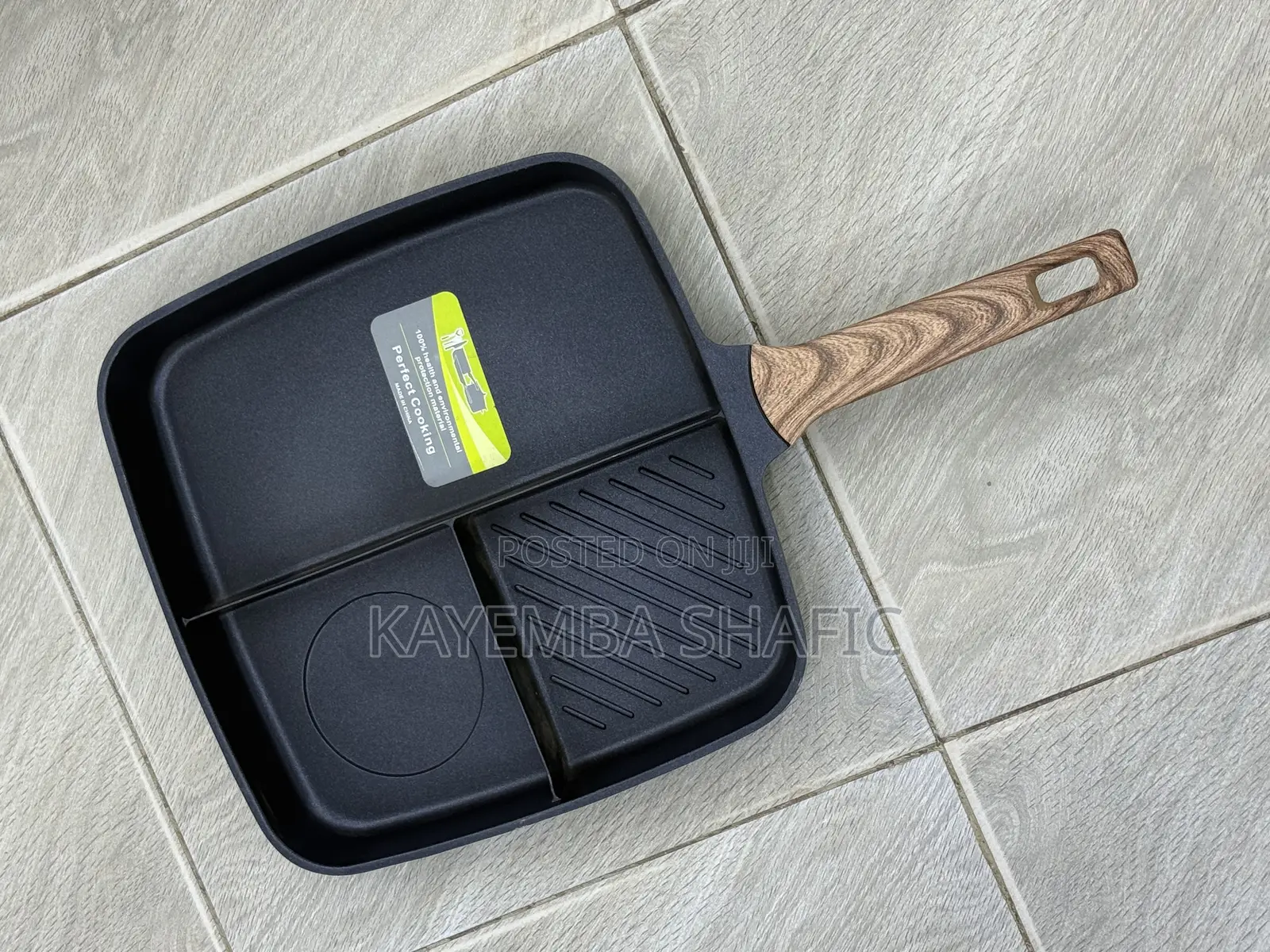 Non-Stick Partitioned Frying Pan