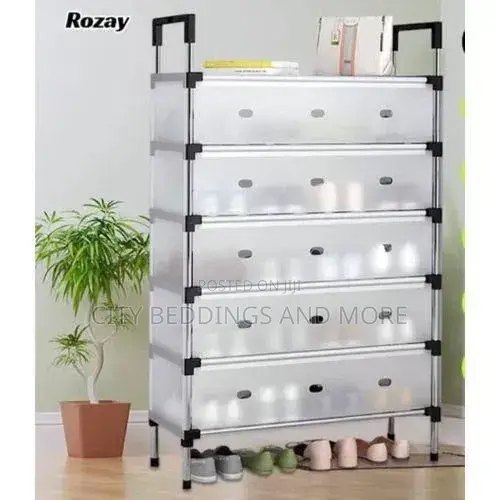 Dust Proof Six Layer Shoe Rack