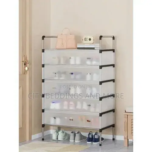 Dust Proof Six Layer Shoe Rack