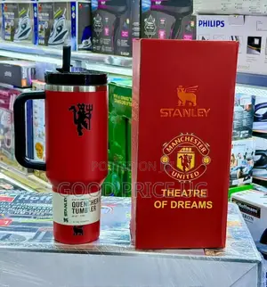Red Stanley Quencher H2.0 Flowstate Tumbler Man United