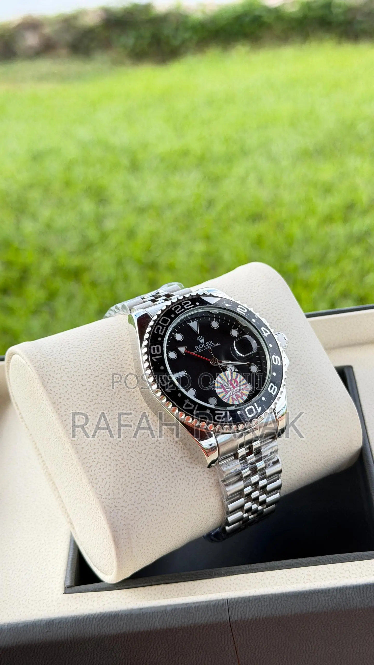 A Custum Rolex GMT- Mastere 2 Timepiece