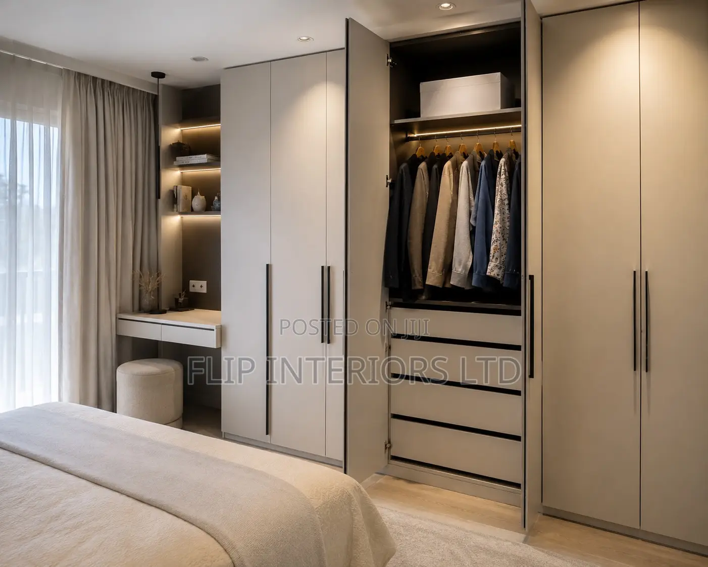 Modern Wardrobe Design Installation Services