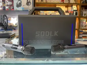 Sodlk S1116 - Bluetooth Speaker/ 2 Wireless Microphones