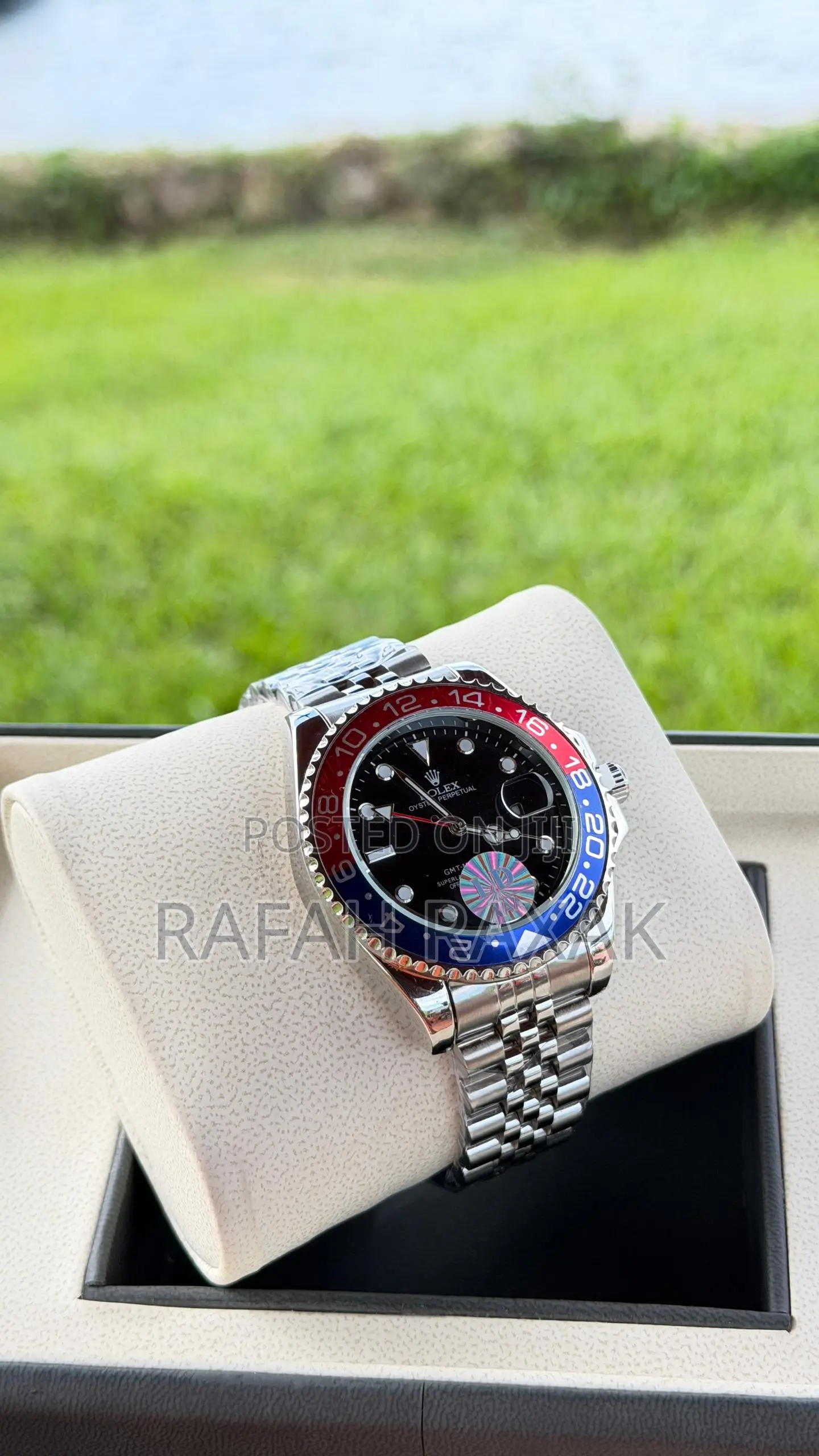 Authentic Rolex GMT-Master 2 Oyster Perpetual Watch