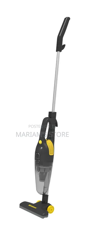 Hoffman 2-in-1 Handheld Vacuum Cleaner in Black.