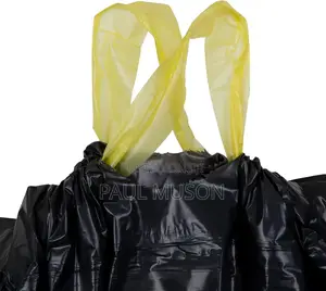 Trash Bag 120l With Drawstring