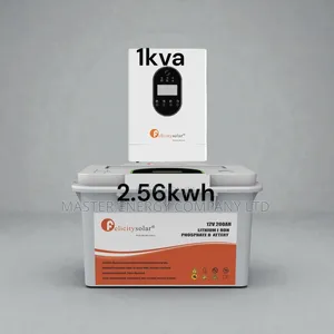 1kva Inverter and 2.56kwh Lithium Ion Backup System