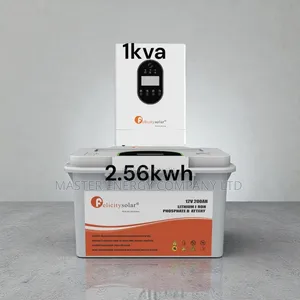 1kva and 2.56kwh Lithium Ion Backup System