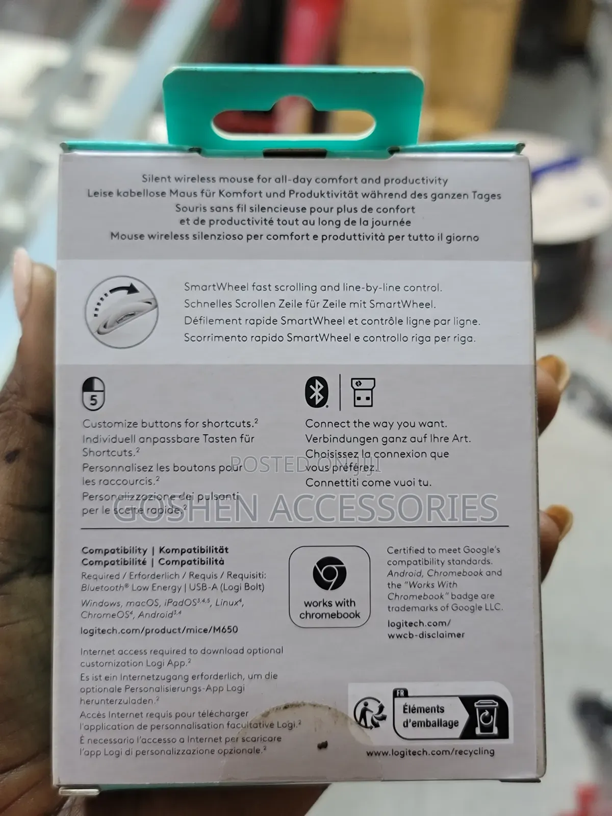 Signature M650 Logitech Mouse