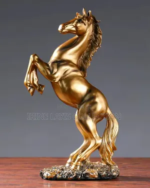 Table Horse Statue Resin.