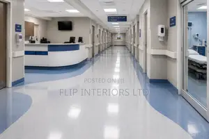 Chemical Resistant Hospital Flooring Services