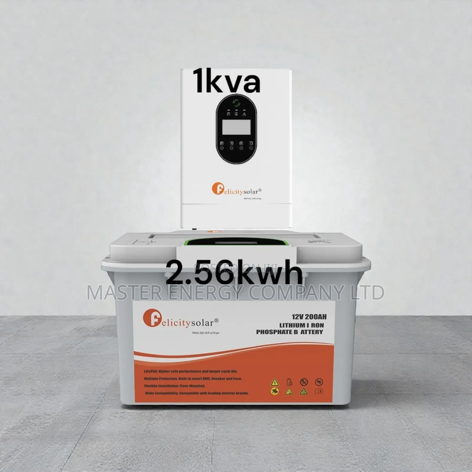 12kva 12v and 2.56kwh Lithium Ion Battery Backup System NDBDB