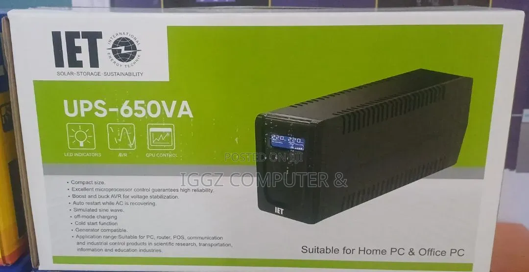 Iet 650va Ups