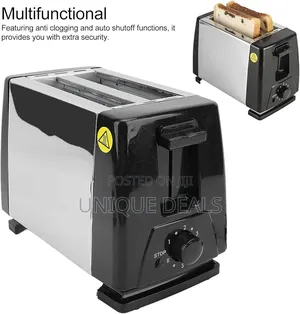 Stainless Steel 2 Slice Toaster With Extra Wide Slots