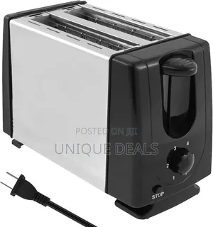 Stainless Steel 2 Slice Toaster With Extra Wide Slots