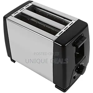 Stainless Steel 2 Slice Toaster With Extra Wide Slots