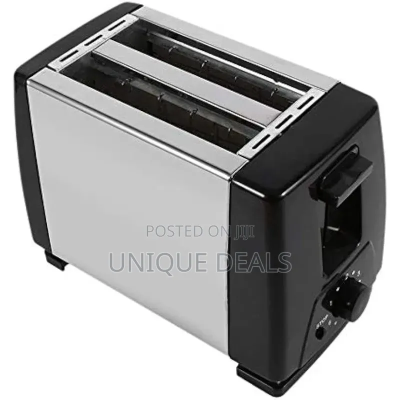 Stainless Steel 2 Slice Toaster With Extra Wide Slots