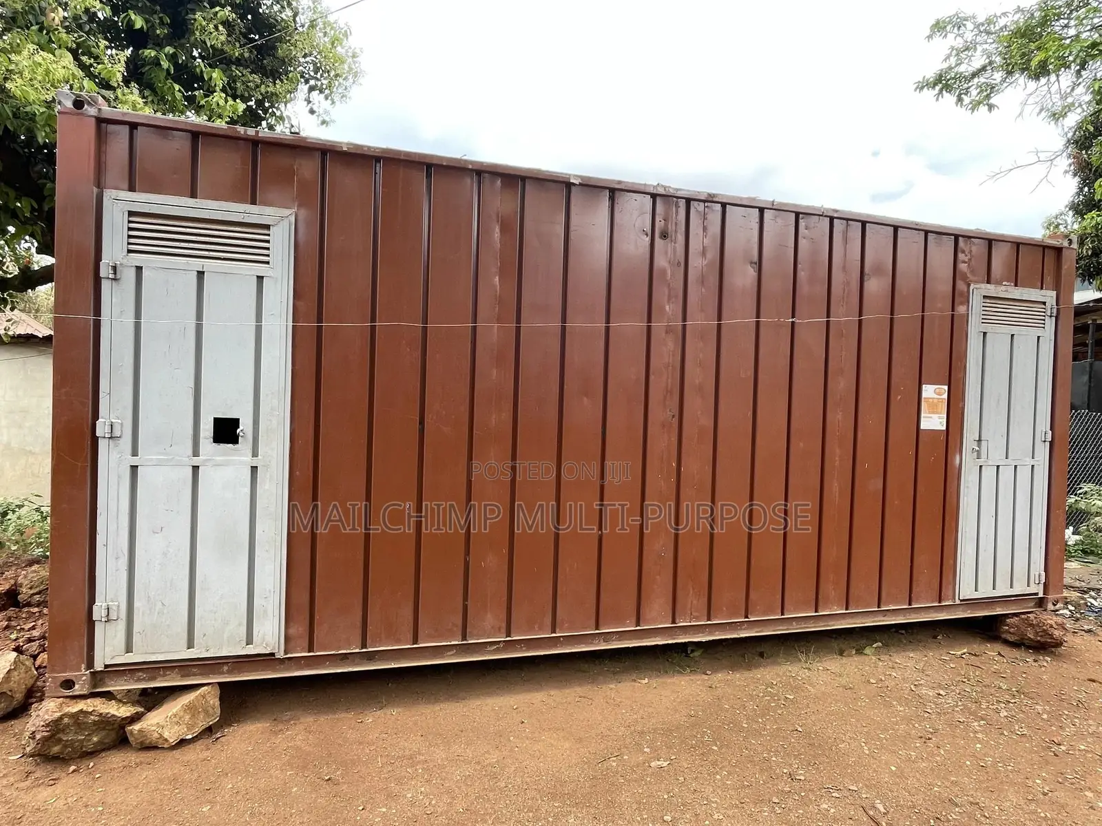 Modified Moving 20ft Shops Container
