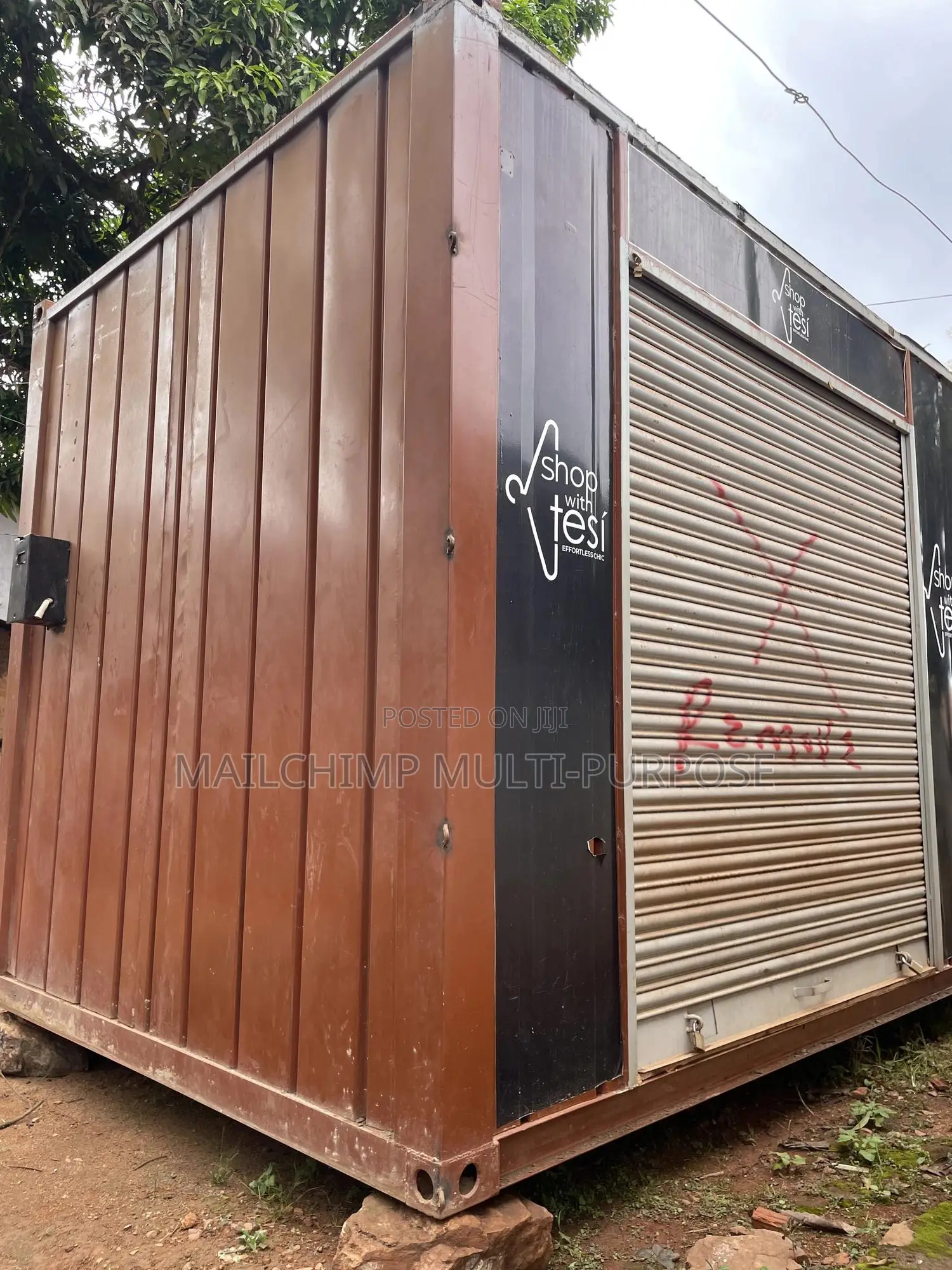 Modified Moving 20ft Shops Container
