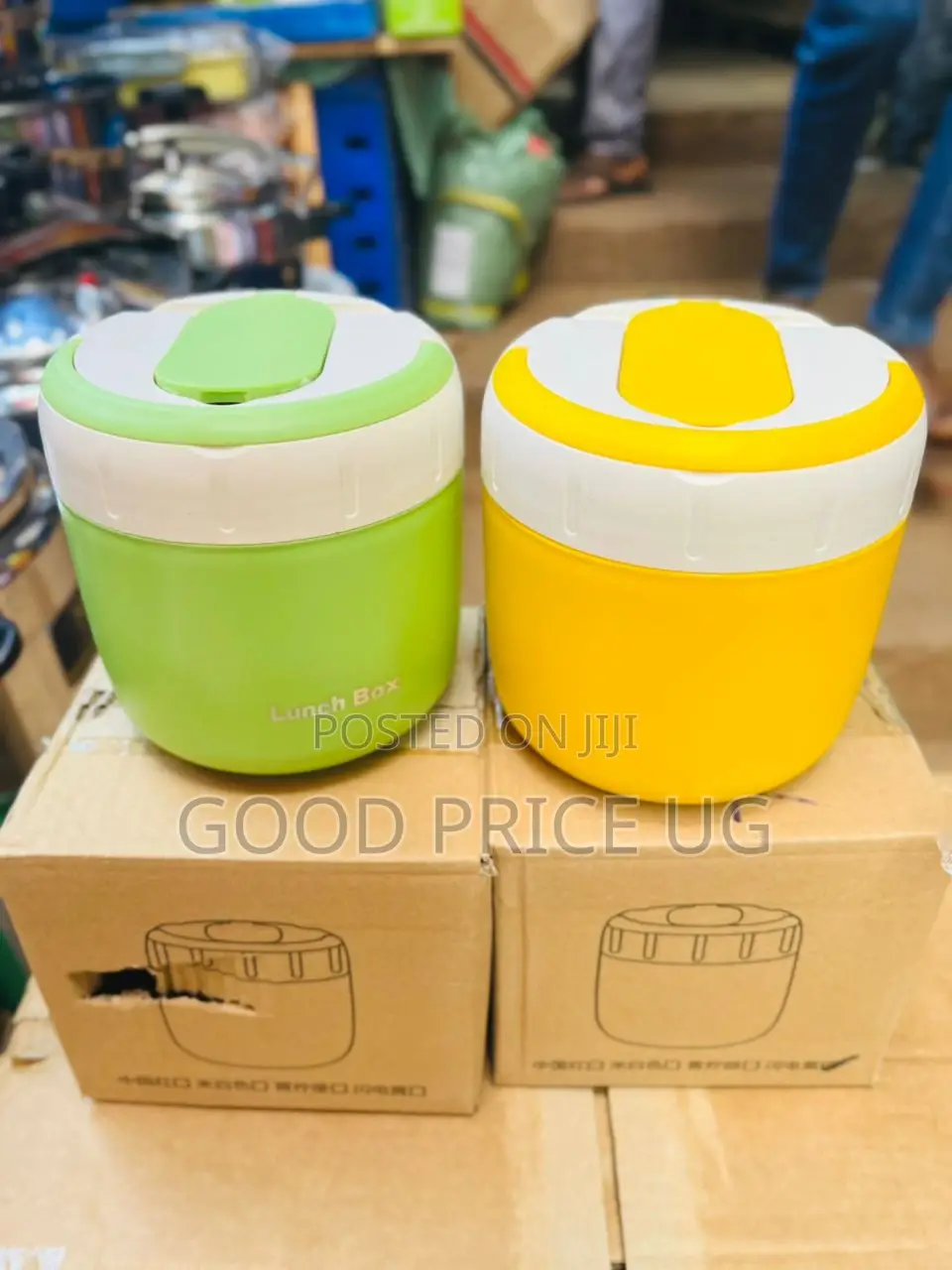 Multi-Color Stainless Steel Insulated Food Containers