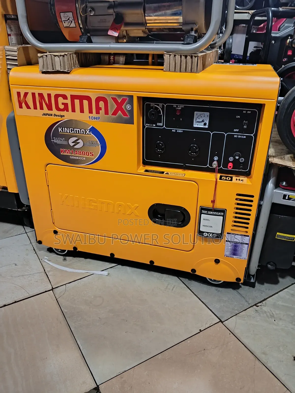 King Max 7.5kva