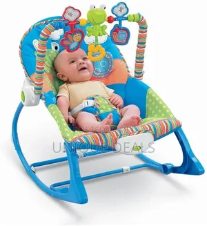Musical Baby Rocker and Bouncer Chair With Soothing