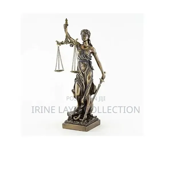 Blind Lady Ceramic Justice.