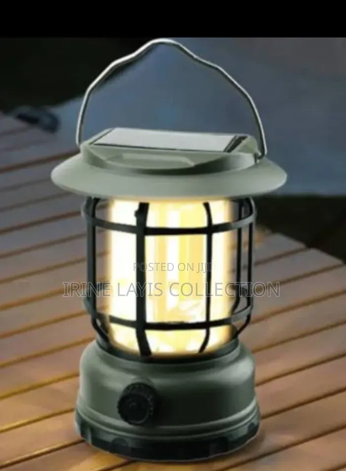 Rechargeable Solar Camping Lamp
