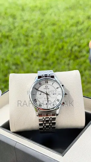 White Dial Version of Omega De Ville Co-Axial Chronograph Watch