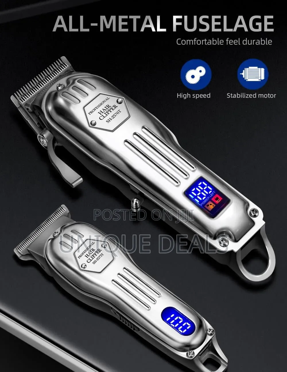 Metal Combo Kit Barber Hair Clipper
