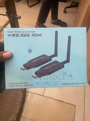 50m Wireless Hdmi Transmitter and Receiver - 1080p Hd Wireless