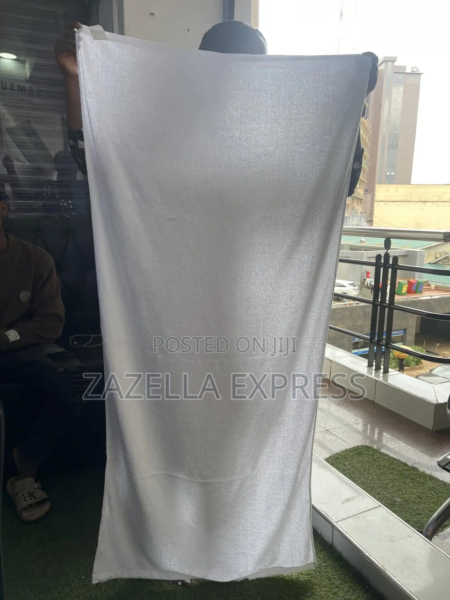 Medium Size Bathing Towel White