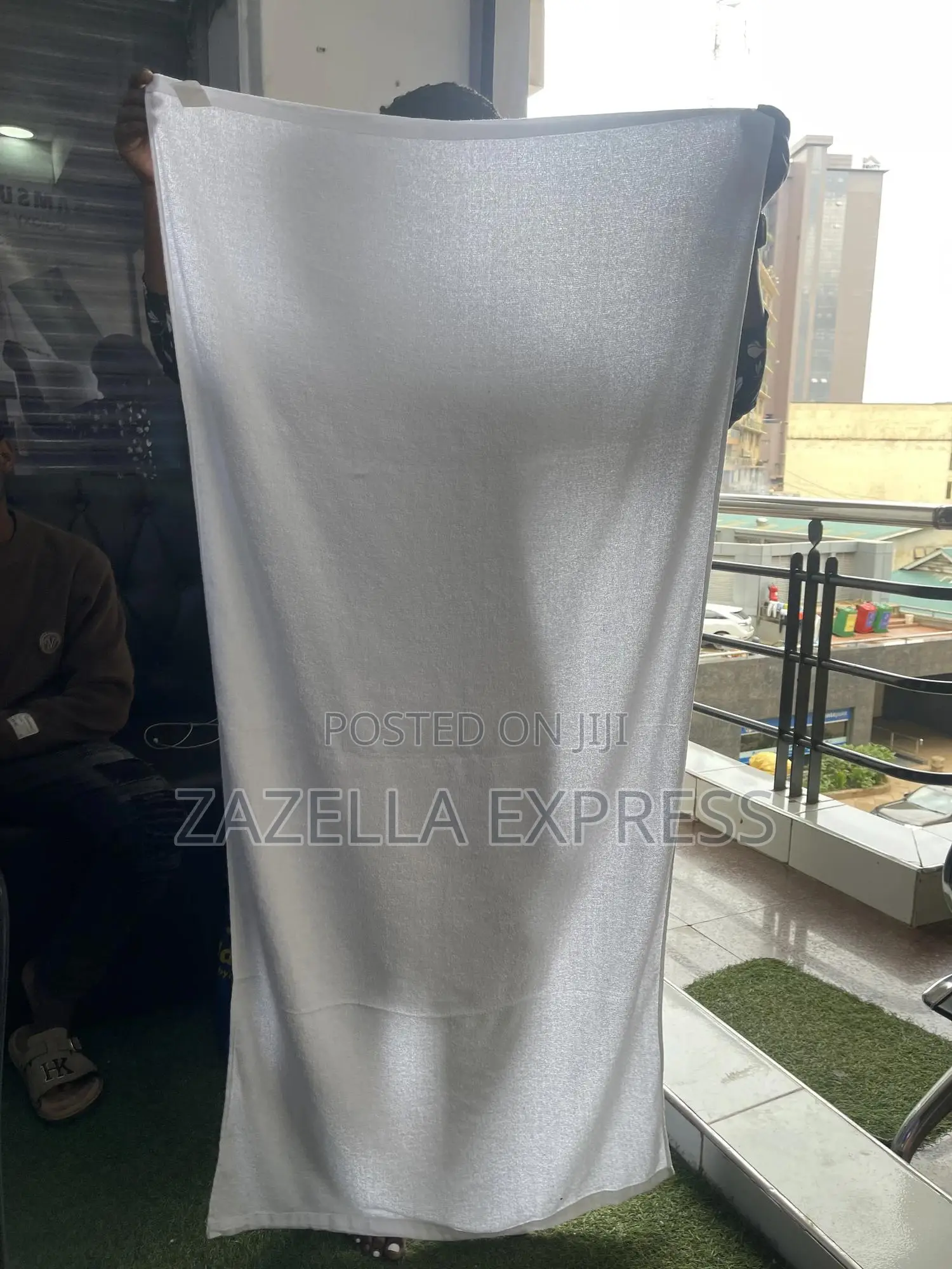 Medium Size Bathing Towel White