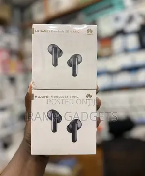 Huawei Freebuds Se 4 Anc Earbuds Featuring Active Noise Cancellation.