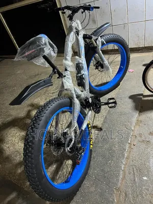 Fat Tyre Mountain Bikes for Unisex, 7 Gear Speed, 26 Inch Multicolor