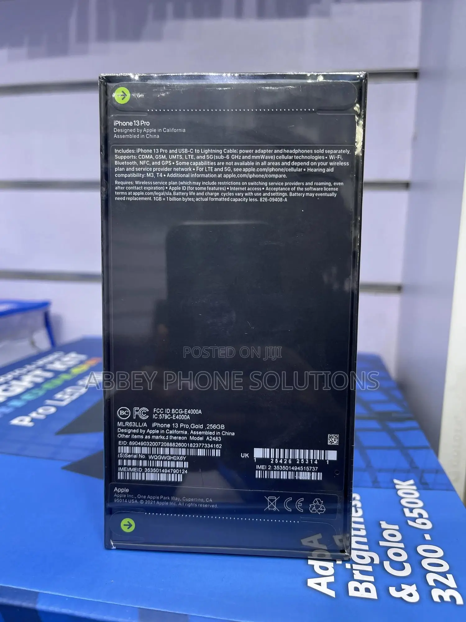 New Apple iPhone 13 Pro 256 GB Gold