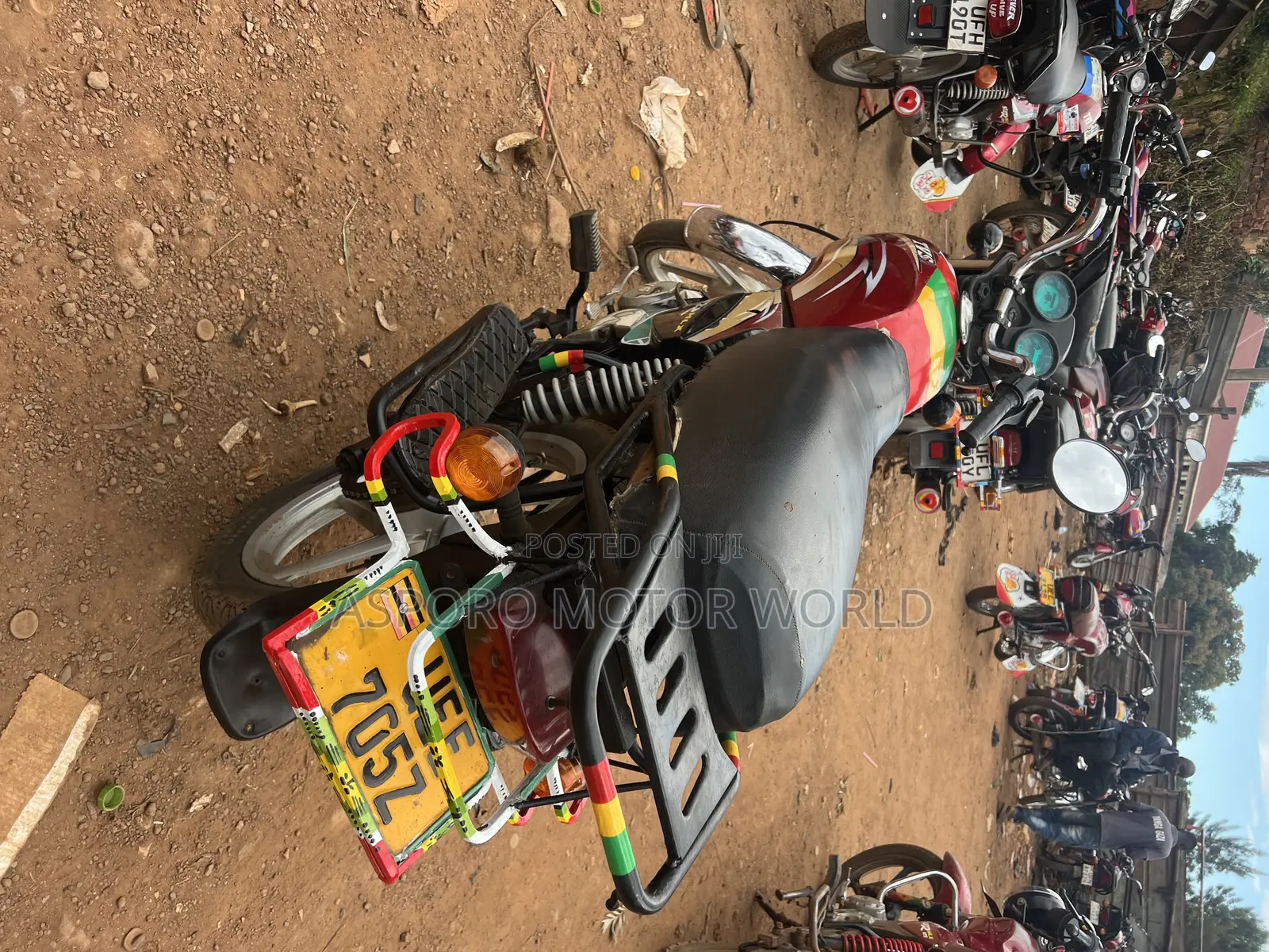 TVS XL 100 2019 Red