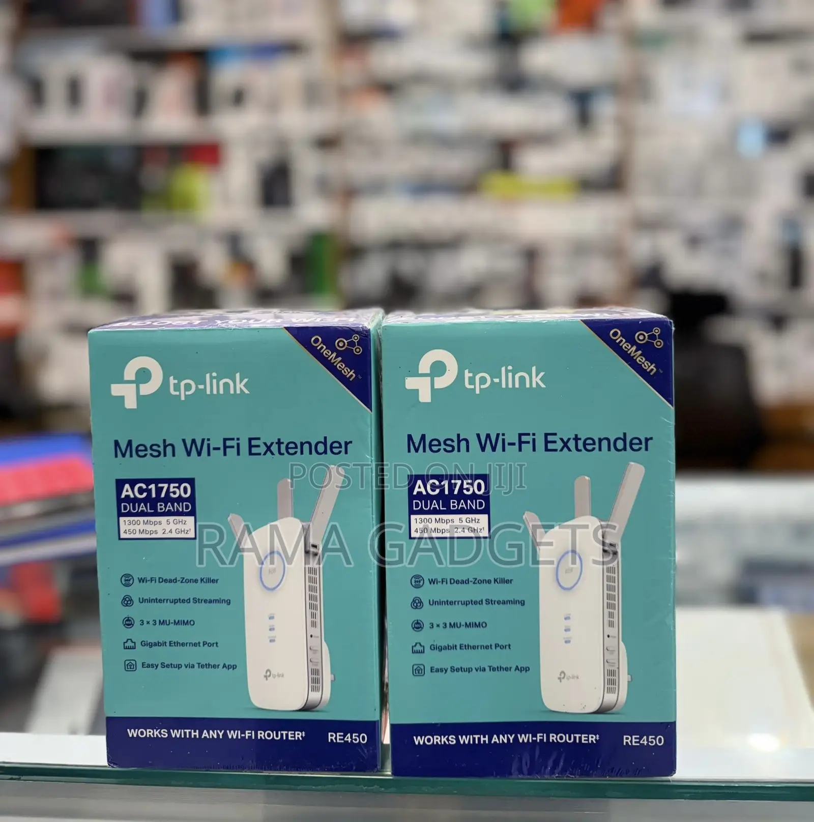 Tp-Link Re450 Ac1750 Mesh Wi-Fi Range Extender,