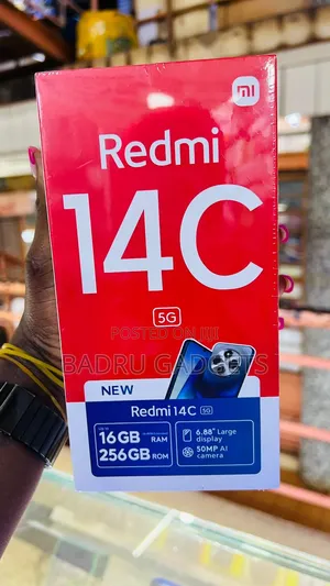 New Xiaomi Redmi 14C 256 GB Black