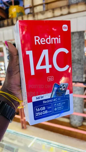 New Xiaomi Redmi 14C 256 GB Black