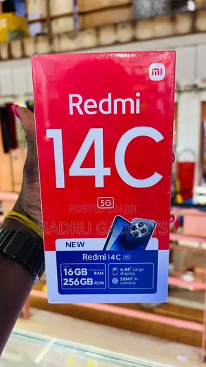 New Xiaomi Redmi 14C 256 GB Black